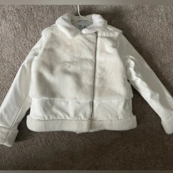 NWT Nine West -Leather and Fur Jacket - Picture 4 of 13